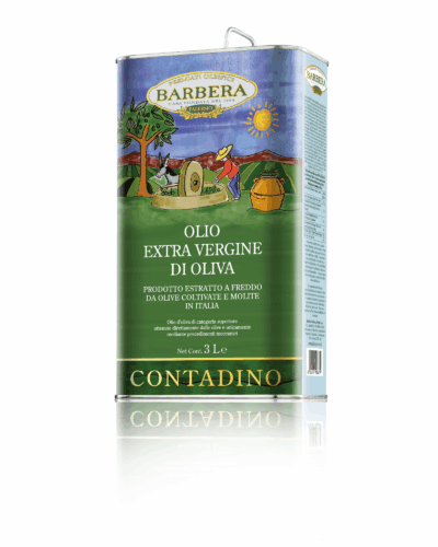 CONTADINO NOVELLO - 3l Olio Extra Vergine di Oliva  - Latta