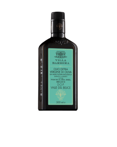 Villa Barbera 500 ML - Olio Extravergine Di Oliva Biologico Nocellara del Belice  D.O.P. Valle del belice