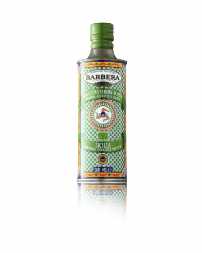 SICILIA IGP BIO - 500 ML Olio Extra Vergine di Oliva biologico - Indicazione Geografica Protetta
