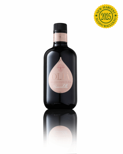 OLIA’ - 500 ML Olio Extra Vergine di Oliva - Monocultivar Biancolilla