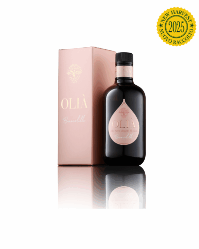 OLIÀ - 500 ml Olio Extravergine di Oliva Monocultivar Biancolilla GIFT BOX