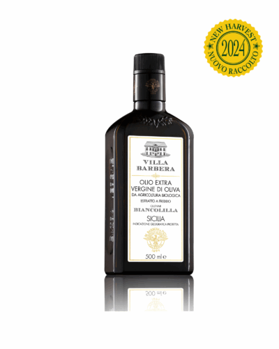 Villa Barbera 500 ML - Olio Extravergine Di Oliva Biancolilla  I.G.P. BIO