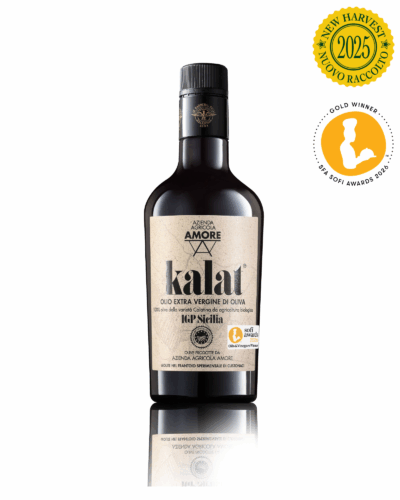 KALAT - 500 ML Olio Extra Vergine di Oliva Biologico - INDICAZIONE GEOGRAFICA PROTETTA