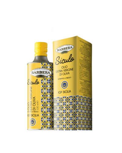 SICULO IGP SICILIA 500 ml - Olio Extravergine di Oliva - Indicazione Geografica Protetta - GIFT BOX