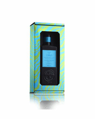 ULIVETI DI CARLO - 500 ml Olio Extravergine di oliva D.O.P. Valli Trapanesi Denocciolato Bio GIFT BOX