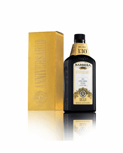 ANNIVERSARIO - 500 ML Olio Extra Vergine di oliva Biologico -INDICAZIONE GEOGRAFICA PROTETTA GIFT BOX